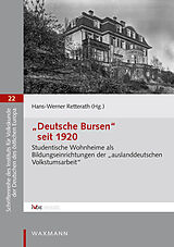 Kartonierter Einband Deutsche Bursen seit 1920 von 