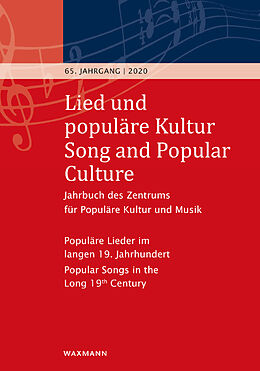 Kartonierter Einband Lied und populäre Kultur / Song and Popular Culture 65/2020 von 