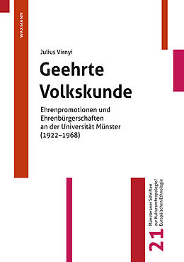 Kartonierter Einband Geehrte Volkskunde von Julius Virnyi