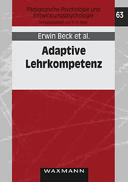 E-Book (pdf) Adaptive Lehrkompetenz von Matthias Baer, Erwin Beck, Sonja Bischoff