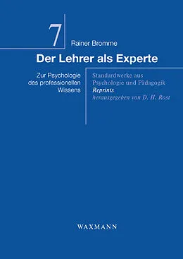 E-Book (pdf) Der Lehrer als Experte von Rainer Bromme