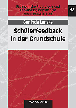 E-Book (pdf) Schülerfeedback in der Grundschule von Gerlinde Lenske