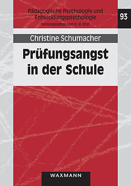 E-Book (pdf) Prüfungsangst in der Schule von Christine Schumacher