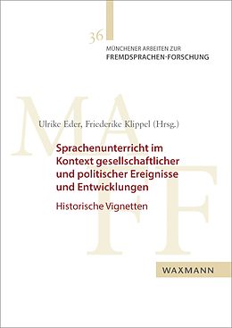 E-Book (pdf) Sprachenunterricht im Kontext gesellschaftlicher und politischer Ereignisse und Entwicklungen von 
