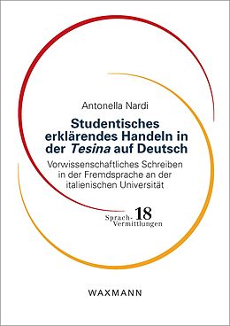 E-Book (pdf) Studentisches erklärendes Handeln in der Tesina auf Deutsch von Antonella Nardi