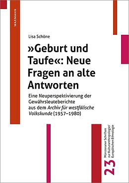 E-Book (pdf) "Geburt und Taufe": Neue Fragen an alte Antworten von Lisa Schöne