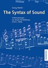 E-Book (pdf) The Syntax of Sound von Georg Alkofer
