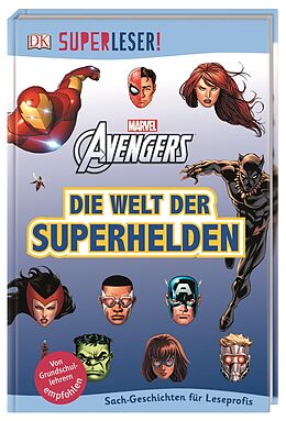 Fester Einband SUPERLESER! MARVEL Avengers Die Welt der Superhelden von Alastair Dougall