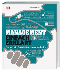 Fester Einband #dkinfografik. Management einfach erklärt von Philippa Anderson, Alexandra Black, Pippa Bourne