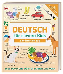 Kartonierter Einband Deutsch für clevere Kids - 5 Wörter am Tag von 