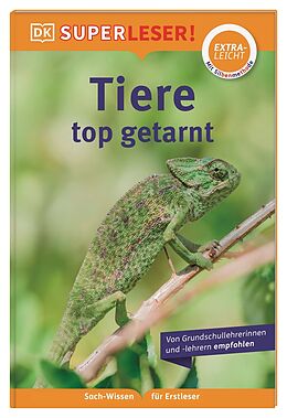 Fester Einband SUPERLESER! Tiere, top getarnt von Penny Smith