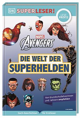 Fester Einband SUPERLESER! MARVEL Avengers Die Welt der Superhelden von Alastair Dougall