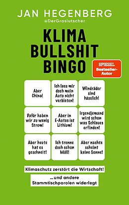 E-Book (pdf) Klima-Bullshit-Bingo (SPIEGEL-Bestseller) von Jan Hegenberg