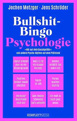 E-Book (epub) Bullshit-Bingo Psychologie von Jochen Metzger, Jens Schröder