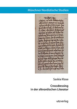 Kartonierter Einband Crossdressing in der altnordischen Literatur von Saskia Klose