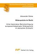 E-Book (pdf) Widersprüche im Recht von Alexander Weiss