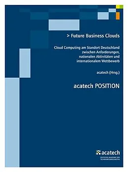 E-Book (pdf) Future Business Clouds von Acatech