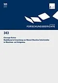 E-Book (pdf) Modellbasierte Entwicklung von Mensch-Maschine-Schnittstellen im Maschinen- und Anlagenbau von Christoph Richter