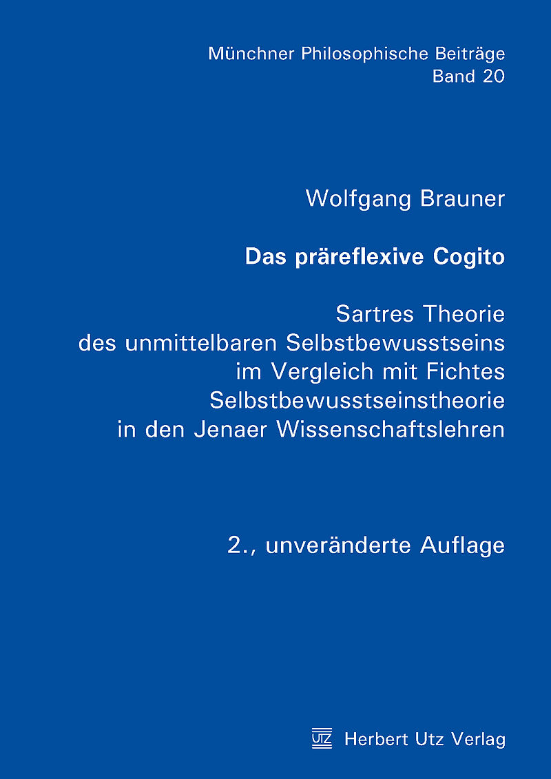 Das präreflexive Cogito