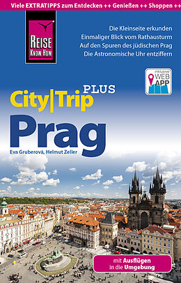 Kartonierter Einband Reise Know-How Reiseführer Prag (CityTrip PLUS) von Eva Gruberová, Helmut Zeller