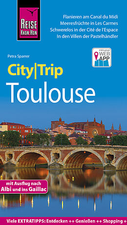 Kartonierter Einband Reise Know-How CityTrip Toulouse von Petra Sparrer