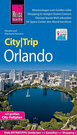 Kartonierter Einband Reise Know-How CityTrip Orlando von Eberhard Homann, Klaudia Homann