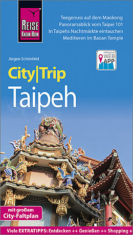 Paperback Reise Know-How CityTrip Taipeh von Jürgen Schönfeld
