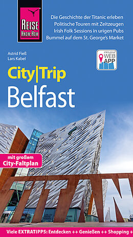 Kartonierter Einband Reise Know-How CityTrip Belfast von Astrid Fieß, Lars Kabel