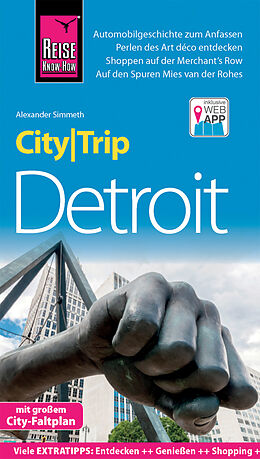 Paperback Reise Know-How CityTrip Detroit von Alexander Simmeth