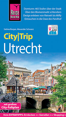 Kartonierter Einband Reise Know-How CityTrip Utrecht von Sabine Burger, Alexander Schwarz