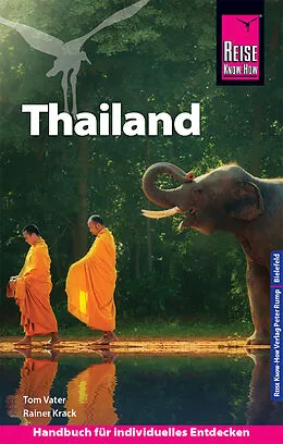 Kartonierter Einband Reise Know-How Reiseführer Thailand von Tom Vater, Rainer Krack