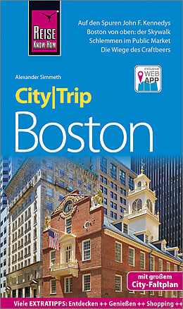 Kartonierter Einband Reise Know-How CityTrip Boston von Alexander Simmeth