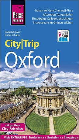 Paperback Reise Know-How CityTrip Oxford von Dieter Schulze, Izabella Gawin
