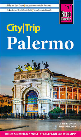 Kartonierter Einband Reise Know-How CityTrip Palermo von Daniela Schetar, Friedrich Köthe