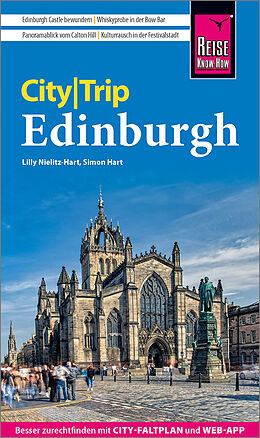 Kartonierter Einband (Kt) Reise Know-How CityTrip Edinburgh von Lilly Nielitz-Hart, Simon Hart