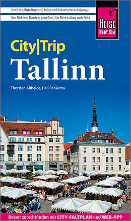 Kartonierter Einband Reise Know-How CityTrip Tallinn von Heli Rahkema, Thorsten Altheide