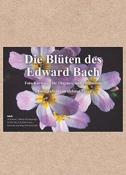 Kartonierter Einband Edition Tirta: Kartenset  Die Blüten des Edward Bach von Helmut Maier