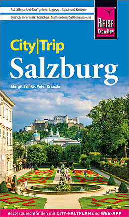 Paperback Reise Know-How CityTrip Salzburg von Peter Kränzle, Margit Brinke