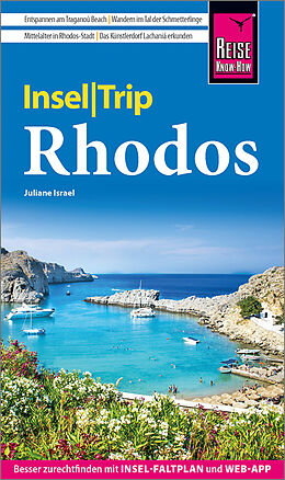 Kartonierter Einband Reise Know-How InselTrip Rhodos von Juliane Israel