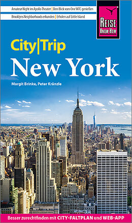 Kartonierter Einband Reise Know-How CityTrip New York von Peter Kränzle, Margit Brinke