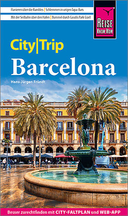 Paperback Reise Know-How CityTrip Barcelona mit 4 Stadtspaziergängen von Hans-Jürgen Fründt