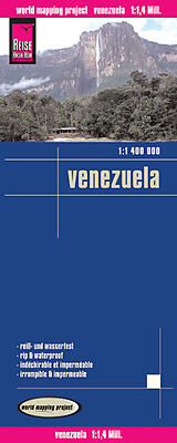 (Land)Karte Reise Know-How Landkarte Venezuela (1:1.400.000) von Reise Know-How Verlag Reise Know-How Verlag Peter Rump