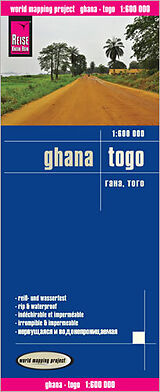 (Land)Karte Reise Know-How Landkarte Ghana, Togo (1:600.000) von Reise Know-How Verlag Reise Know-How Verlag Peter Rump