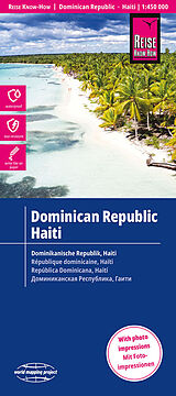 gefaltete (Land)Karte Reise Know-How Landkarte Dominikanische Republik, Haiti / Dominican Republic, Haiti (1:450.000) von Reise Know-How Verlag Peter Rump