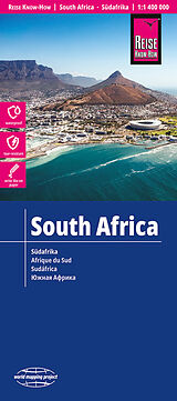 (Land)Karte Reise Know-How Landkarte Südafrika / South Africa (1:1.400.000) von Reise Know-How Verlag Peter Rump GmbH