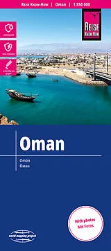 (Land)Karte Reise Know-How Landkarte Oman (1:850.000) von Peter Rump Verlag