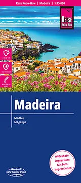 gefaltete (Land)Karte Reise Know-How Landkarte Madeira (1:45.000) 45000 von Reise Know-How Verlag Peter Rump