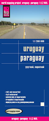 (Land)Karte Reise Know-How Landkarte Uruguay, Paraguay (1:1.200.000) von Reise Know-How Verlag Reise Know-How Verlag Peter Rump