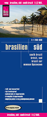 (Land)Karte Reise Know-How Landkarte Brasilien, Süd (1:1.200.000) von Reise Know-How Verlag Reise Know-How Verlag Peter Rump