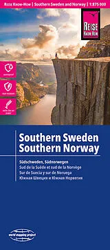 (Land)Karte Reise Know-How Landkarte Südschweden, Südnorwegen 1:875.000 875000 von 